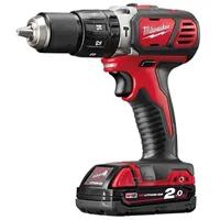 دریل پیچ گوشتی چکشی شارژی میلواکی مدل M18 BPD-153c ا Milwaukee