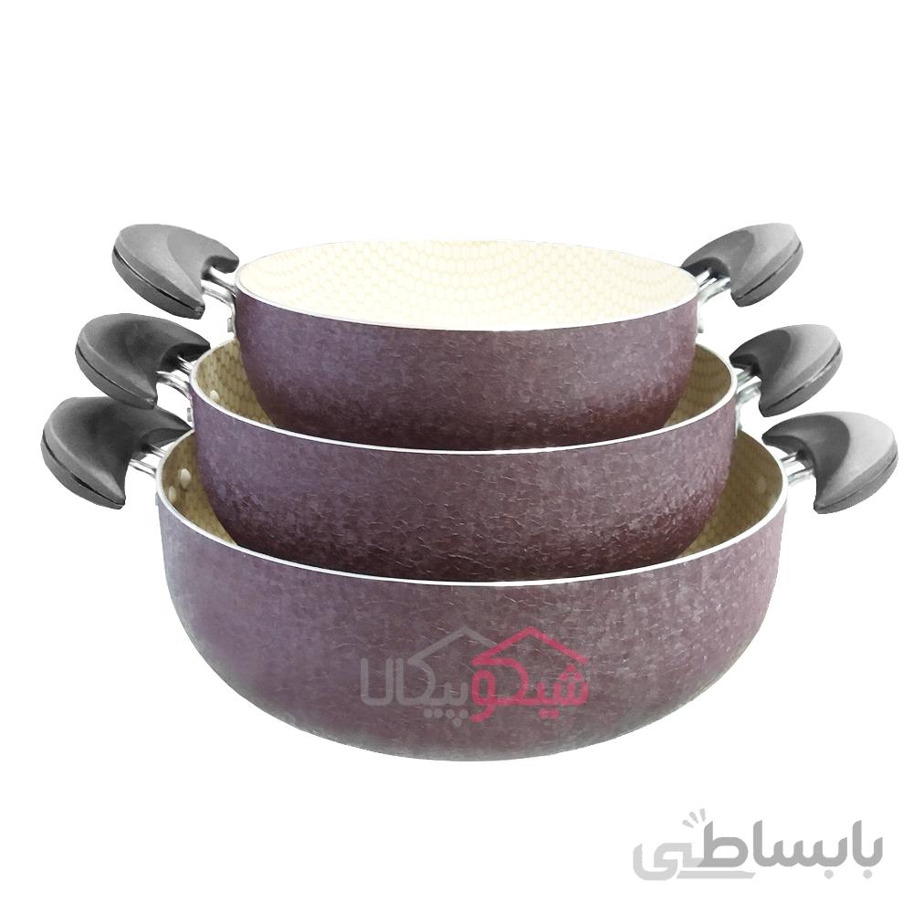 تابه دو دسته 3 عددی هلنا زنبوری