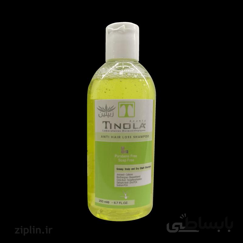 شامپو تقویت کننده کف سر چرب و ساقه خشک تینولا (Tinola)