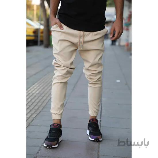 شلوار بندی کرم بنگال