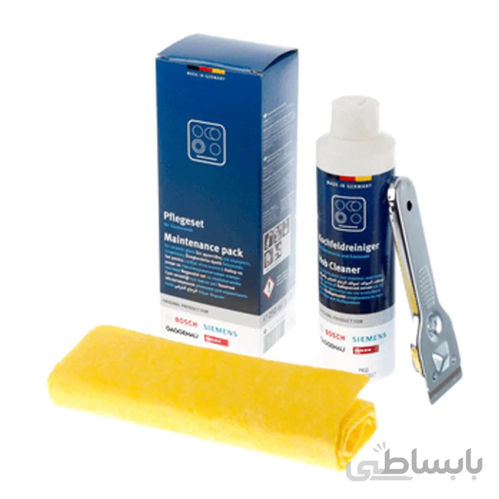 پک کامل تمیز کننده و رسوب گیر اجاق گاز سرامیکی و شیشه ای