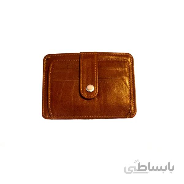 کیف جاکارتی چرم طبیعی قهوه ای