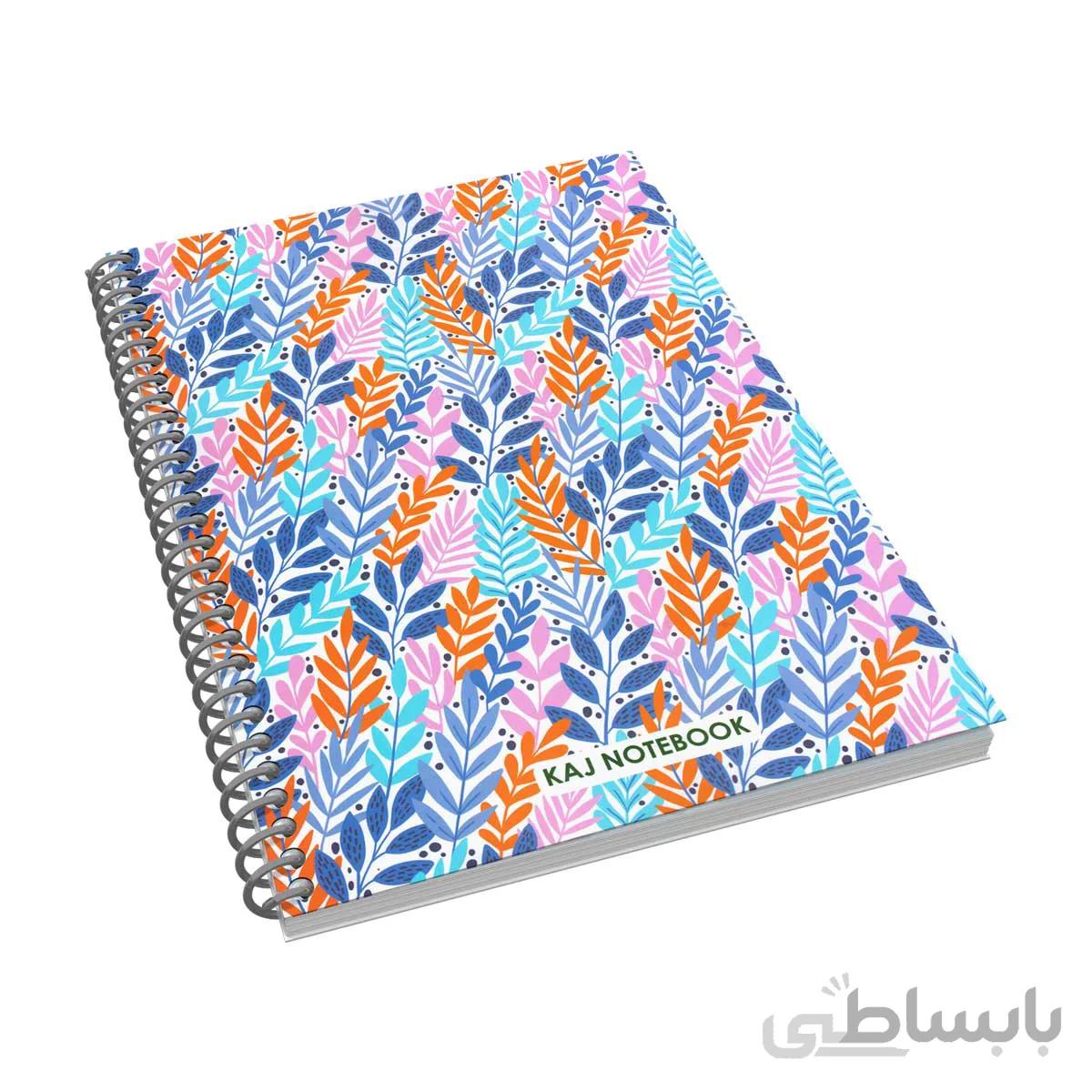 دفتر زبان 100 برگ سیمی کلاسیک کاج