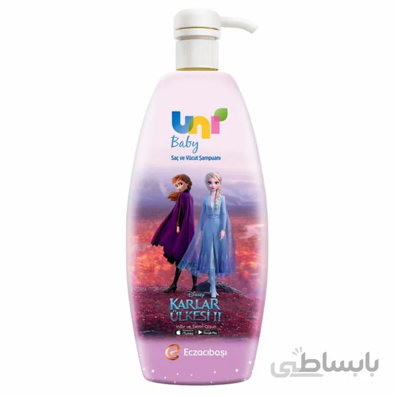 شامپو سر و بدن بچه یونی بیبی Uni Baby