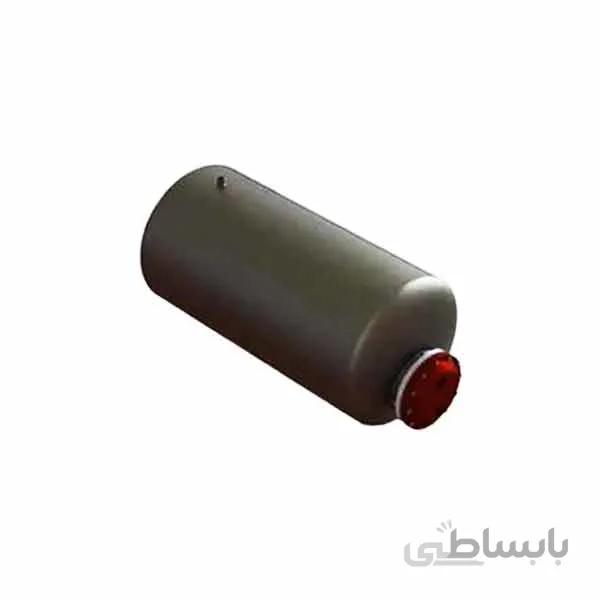 منبع کویل دار 1000 لیتری افقی با ورق 4
