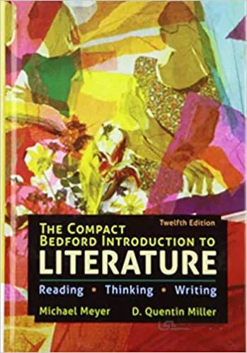 دانلود کتاب The Compact Bedford Introduction to Literature: Reading, Thinking, and Writing (Twelfth Edition) [2020] - Epub + Converted pdf