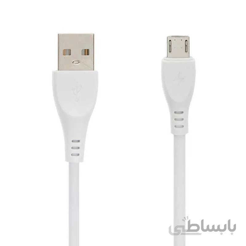 کابل میکرو یو اس بی فست شارژ بیبوشی Biboshi A01 3A 1m