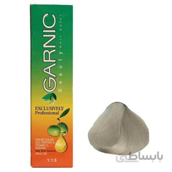 کیت رنگ موی سری خاکستری - بلوند نقره ای روشن شماره 91/2.1 گارنیک GARNIC