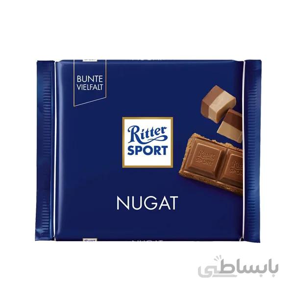 شکلات Ritter sport نوقا