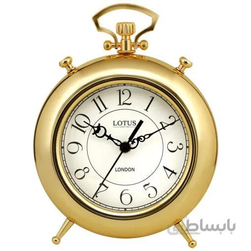 ساعت فلزی رومیزی SAN LUIS کد BS-500 رنگ GOLD