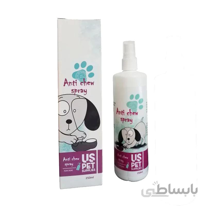 اسپری ضد جویدن یو اس پت مدل Anti Chew حجم 250 ‌میلی‌لیتر