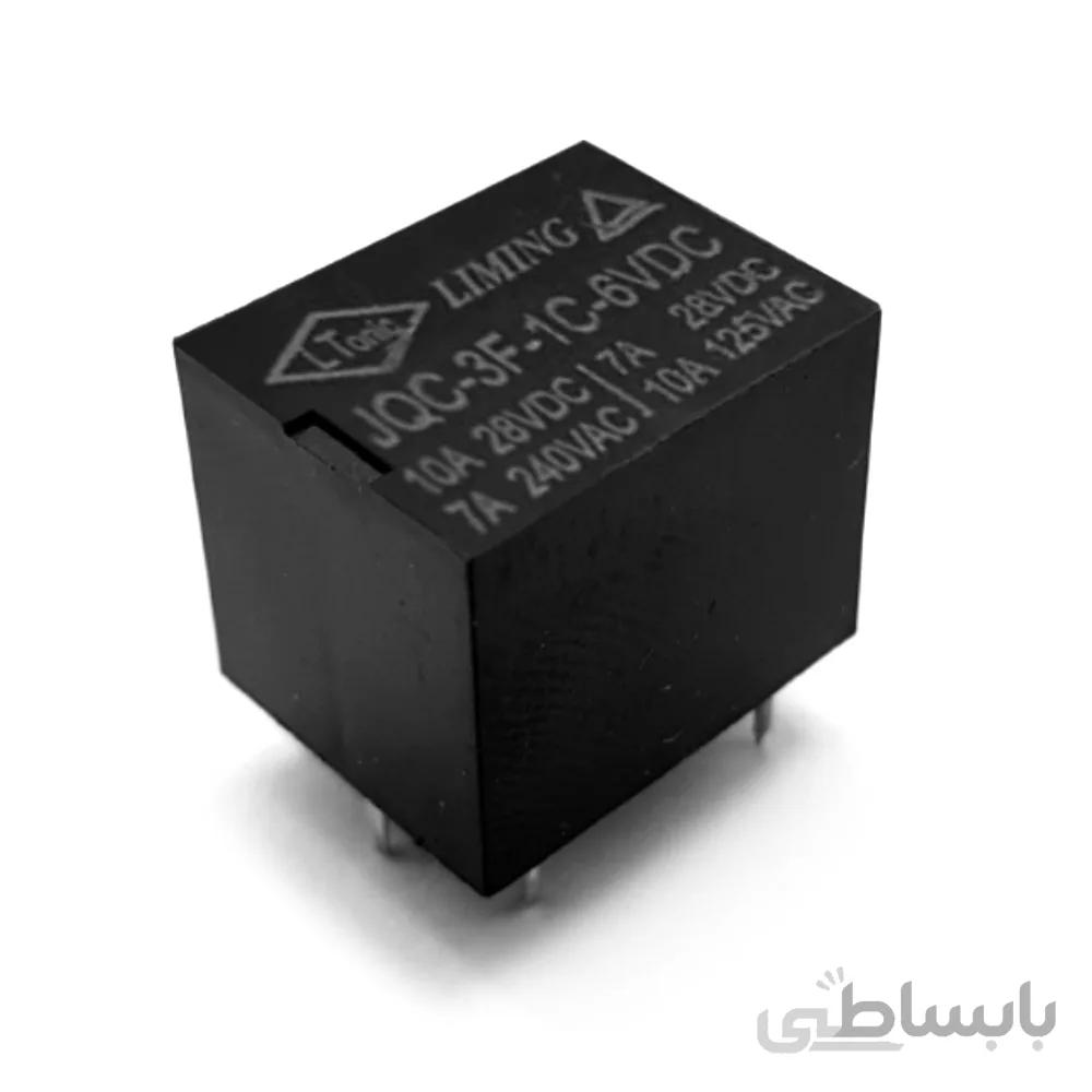 رله LIMING JQC 3F 1C 6V 7A