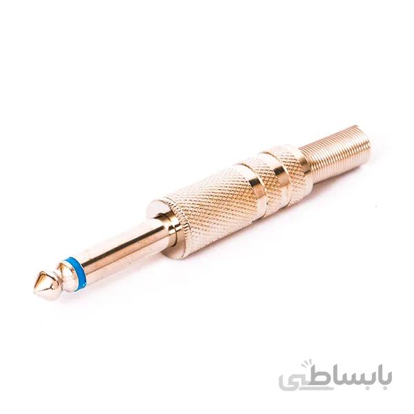 فیش میکروفون فلزی 4.5 میلیمتری