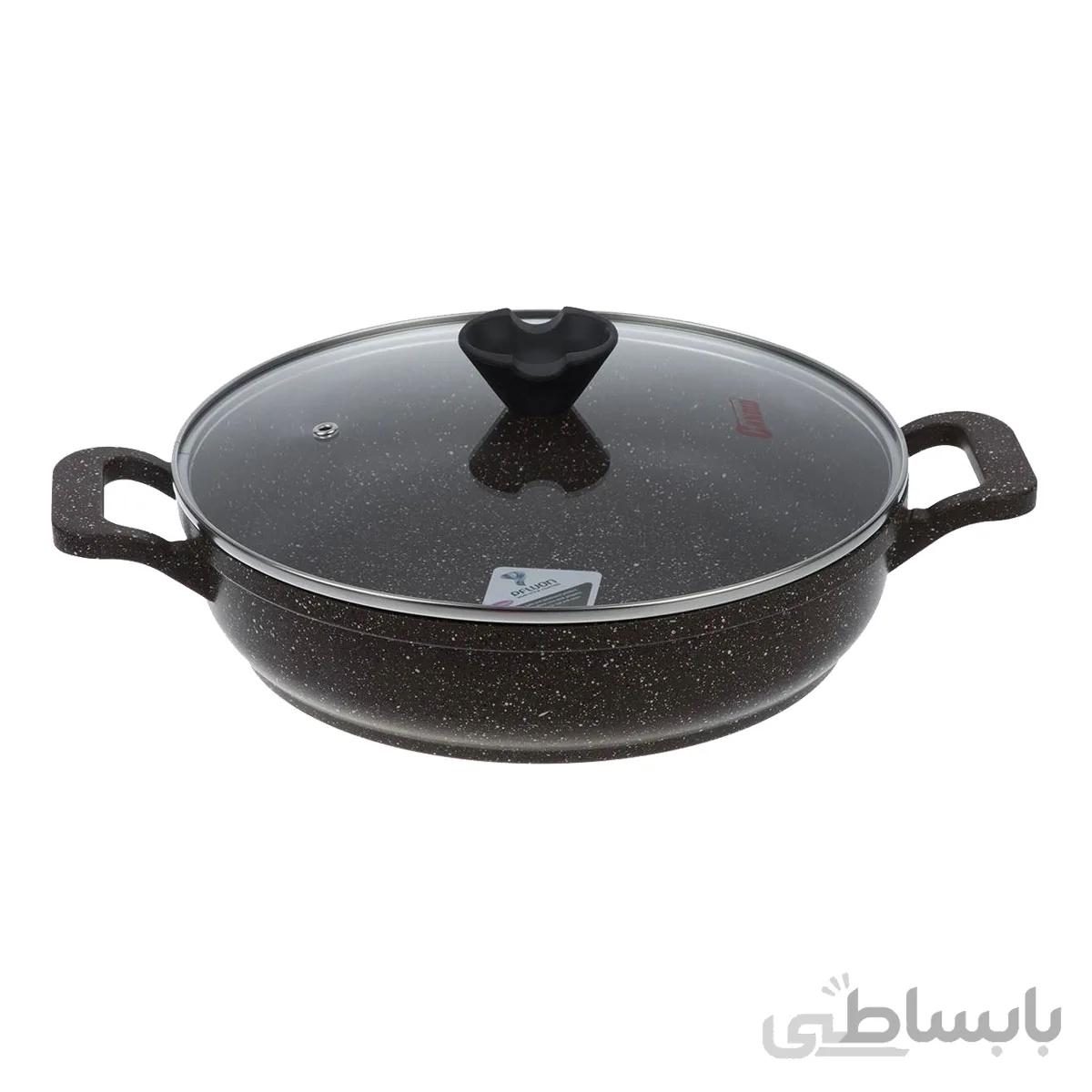 تابه دو دسته گرانیت کاندید مدل پروانه سایز 28