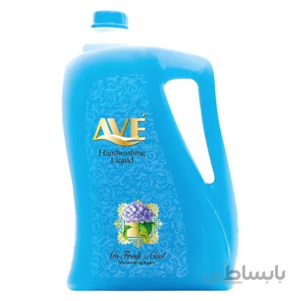 مایع دستشویی طرح اس ورژن 3 آبی 3750 گرمی اوه کارتن 4 عددی