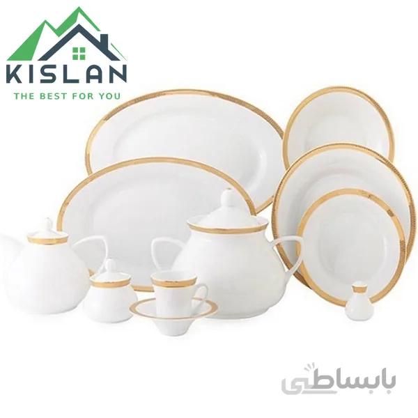 چینی زرین طرح سه اسلیمی 12 نفره