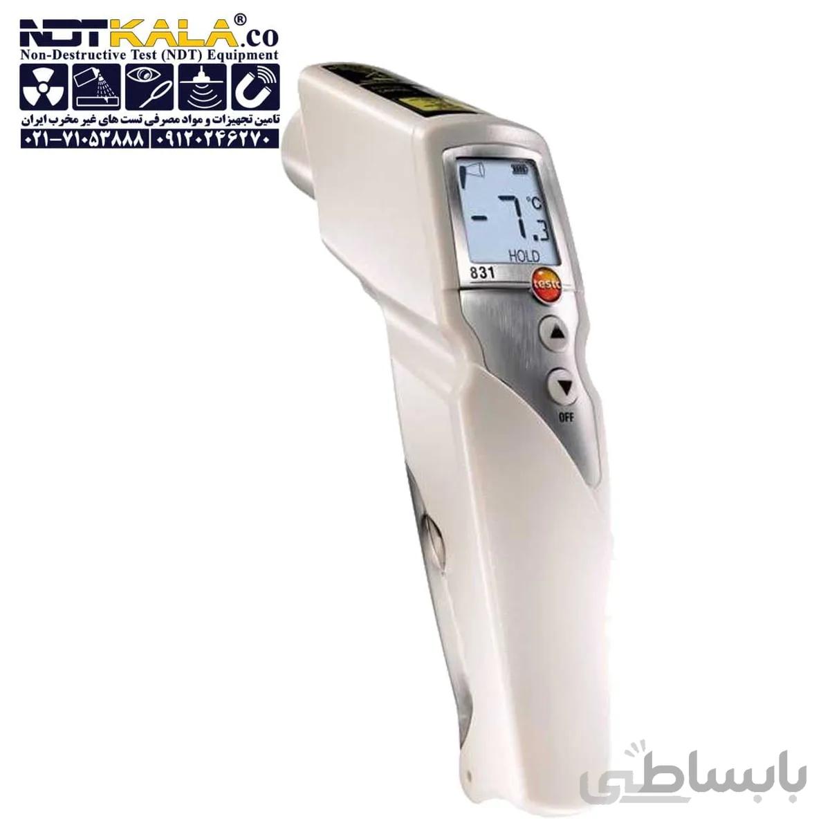 دماسنج ترمومتر لیزری تستو Testo 831