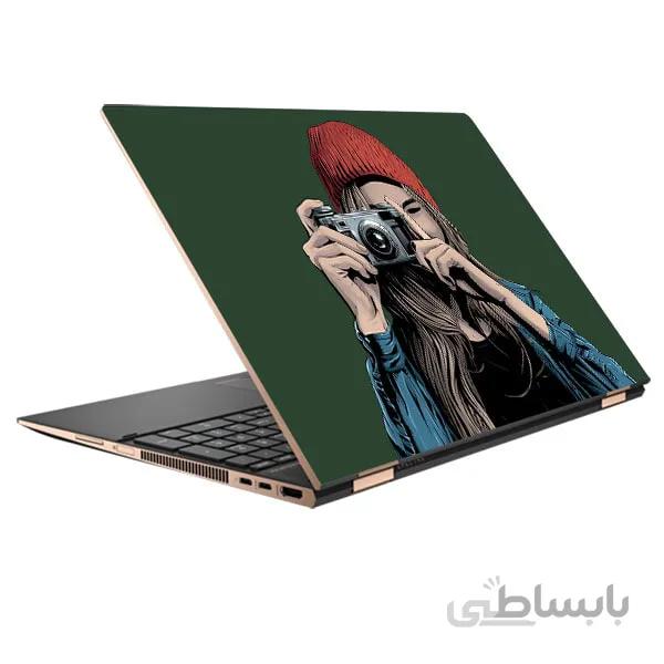 اسکین لپ تاپ طرح The Girl کد۱۰