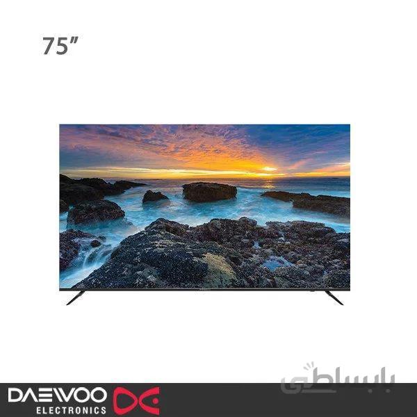 تلویزیون ال ای دی دوو سایز 75 اینچ مدل DSL-75K5700U ا Daewoo LED size 75 inch DSL-75K5700U smart