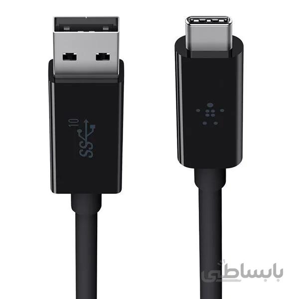 کابل تایپ C بافت دولایه بلکین -1 متر (Belkin - USB-A to USB-C Cable (USB-C Cable