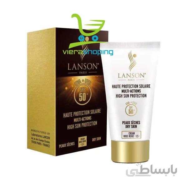 فلویید ضد آفتاب و ضد چروک لانسون مدل Multi action حجم ml 40