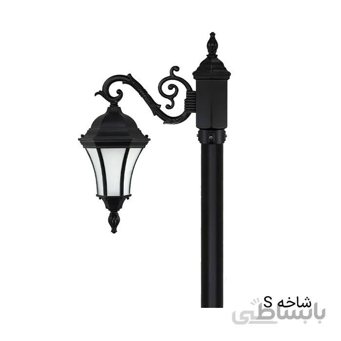 چراغ پارکی تکشاخه کمر باریک