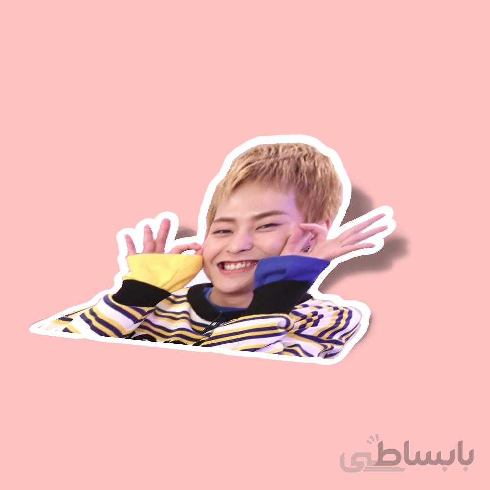 استیکر Cute Xiumin