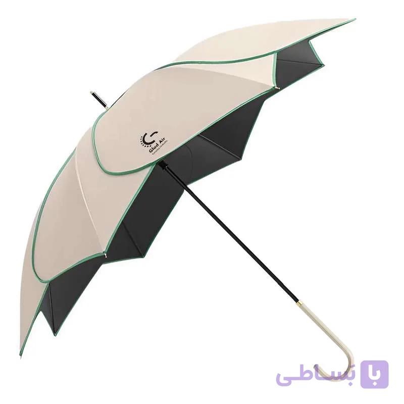چتر 8 پره گلد ایر مدل Petal قطر 100 سانتی‌متر — تصویر 1
