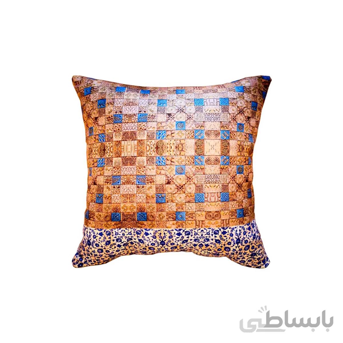 کاور کوسن طرح چهارخانه ۳
