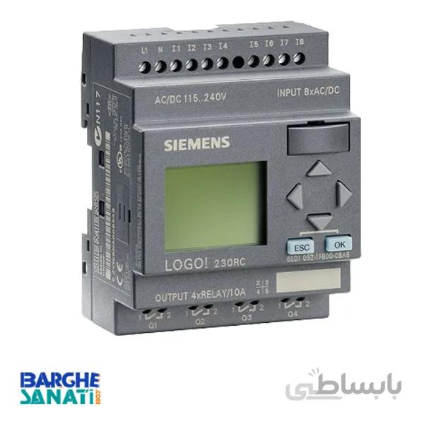 مینی PLC لوگو زیمنس ورژن 8 مدل 230RC کد 6ED1052-1FB08-0BA0
