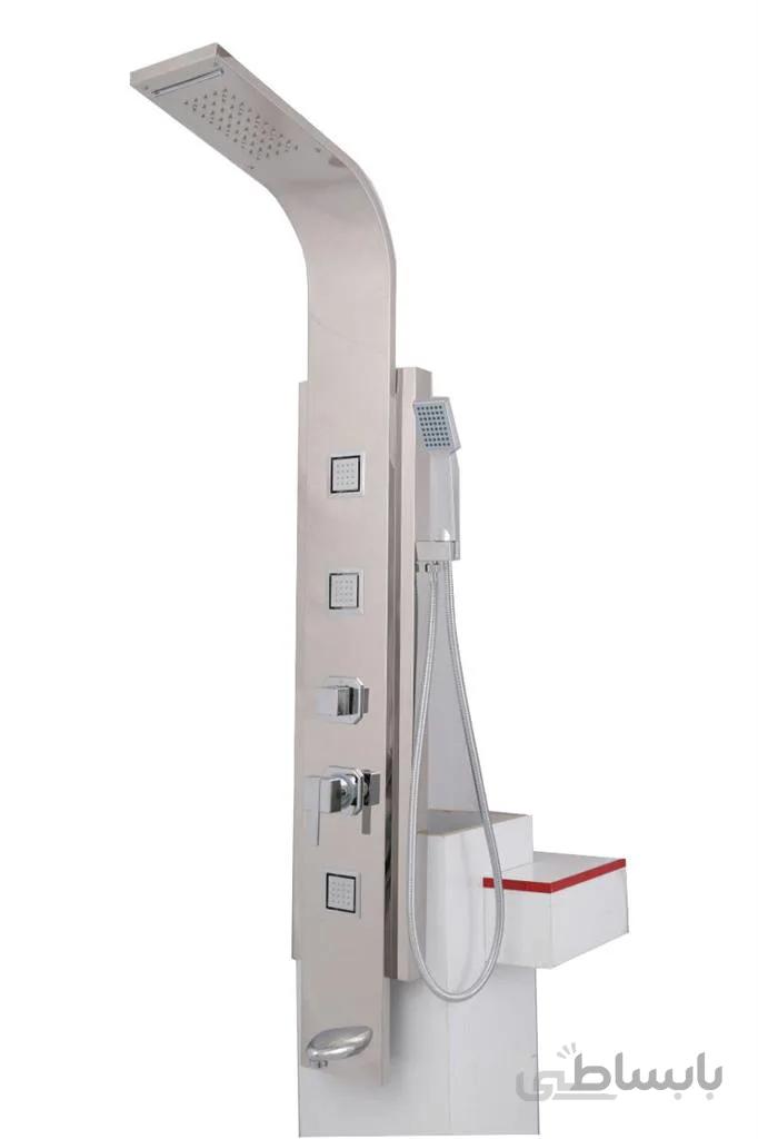 پنل دوش سیتکو کد YB5517 ا دوش ثابت - ماساژور کناری - دوش دستی - وان پرکن - دوش آبشاری-داری LED