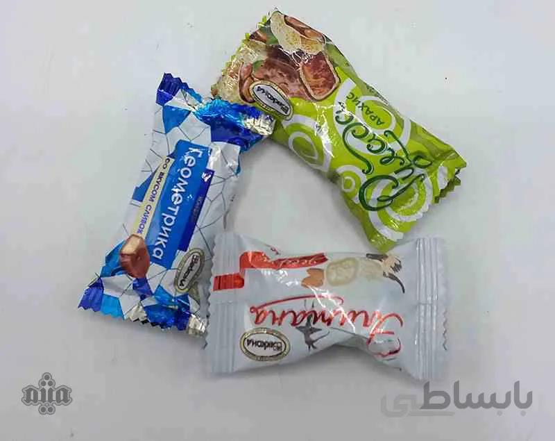 ویفر روس مغز دار