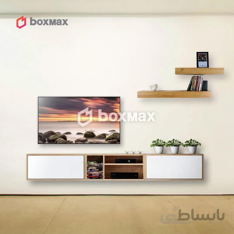 میز تلویزیون دیواری + شلف