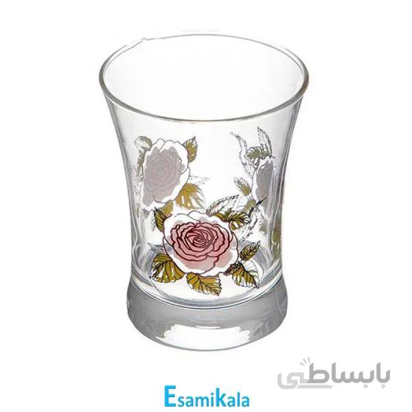 لیوان گلدار