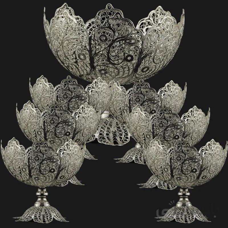 سرویس آجیل خوری ملیله کاری