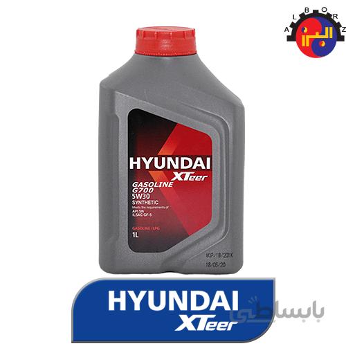 روغن موتور خودرو هیوندای اکستیر مدل 5W30 G700
