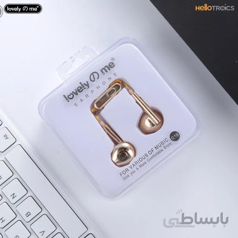 هندزفری سیم دار فانتزی مدل lovely me cute handsfree q10 code 10-116 [ahwazonline.com] [nilstore]