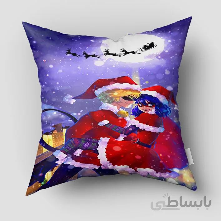کوسن کودکانه طرح دختر کفش دوزکی pk-2979