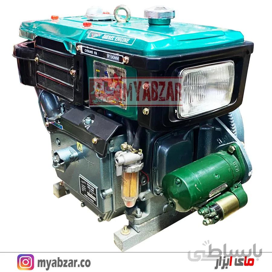 موتور تک سیلندر دیزلی 10 اسب SPC