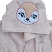 حوله پالتویی کودک طرح سنجاب سایز 80 و 90 و 100