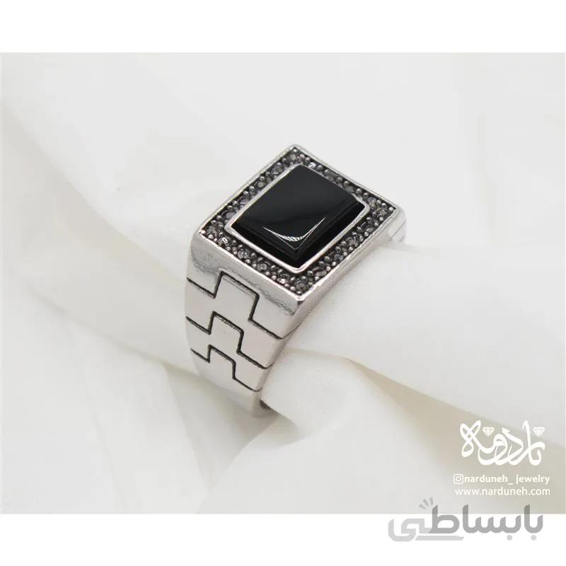 انگشتر مردانه سنگ - 04
