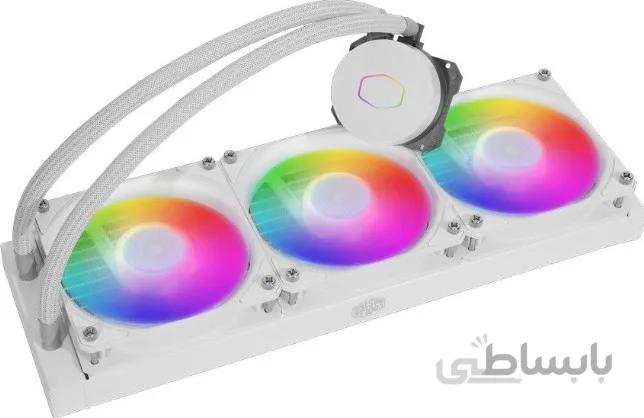 خنک کننده پردازنده کولرمستر MasterLiquid ML360L ARGB V2 ا CoolerMaster MasterLiquid ML360L ARGB V2 CPU Cooler