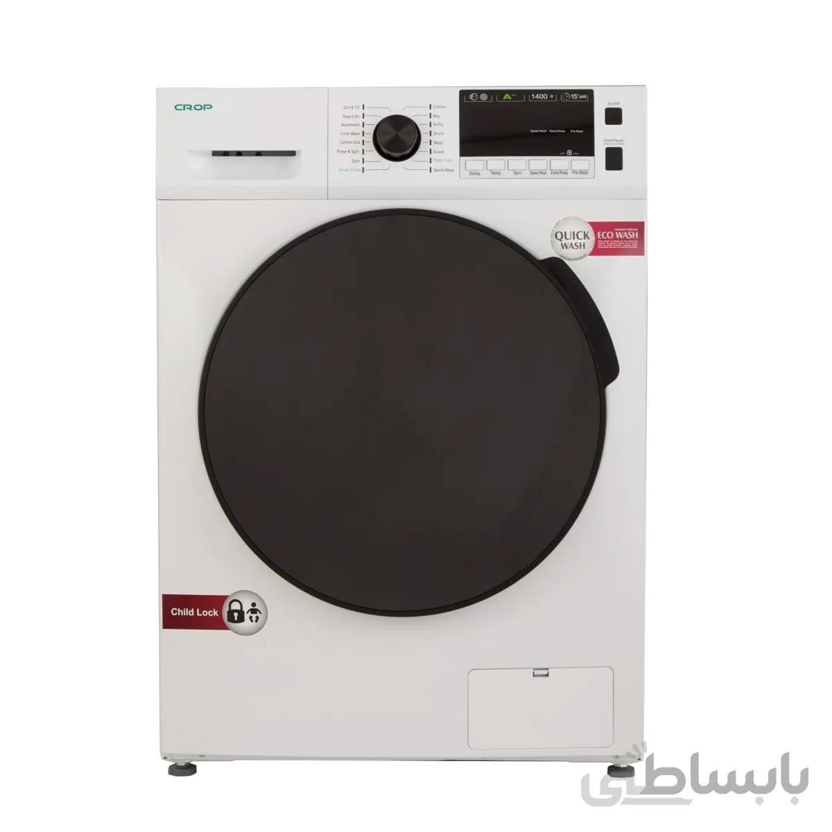 ماشین لباسشویی کروپ مدل WFT-27417 ظرفیت 7 کیلوگرم ا Crop WFT-27417 Washing Machine 7 Kg