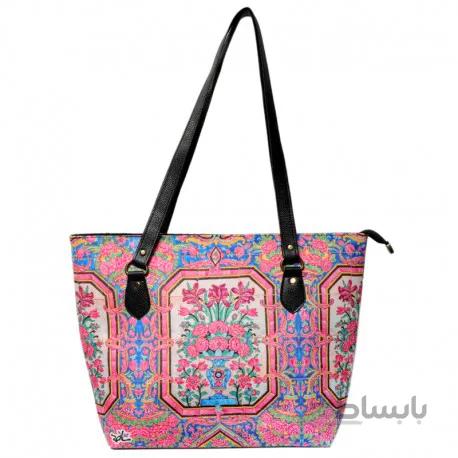 کیف دوشی زنانه مخمل نصیر الملک
