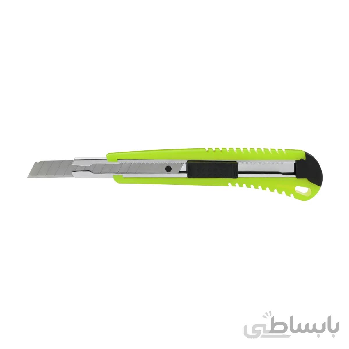 کاتر دسته پلاستیکی پنتر سبز 9mm