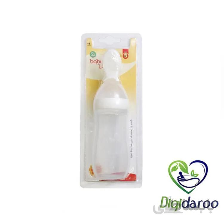 بطری سرلاک و سوپ خوری مدل 377 بی بی لند ا Baby Land 377 Cereal Feeder