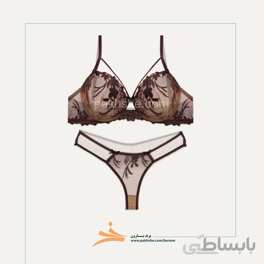 ست شورت و سوتین هارنس دار برند بارون کد 345030