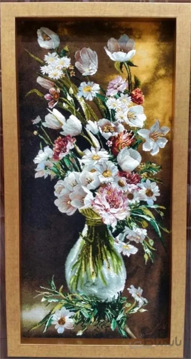 گل گلدان شیشه ای ا Flower glass vase