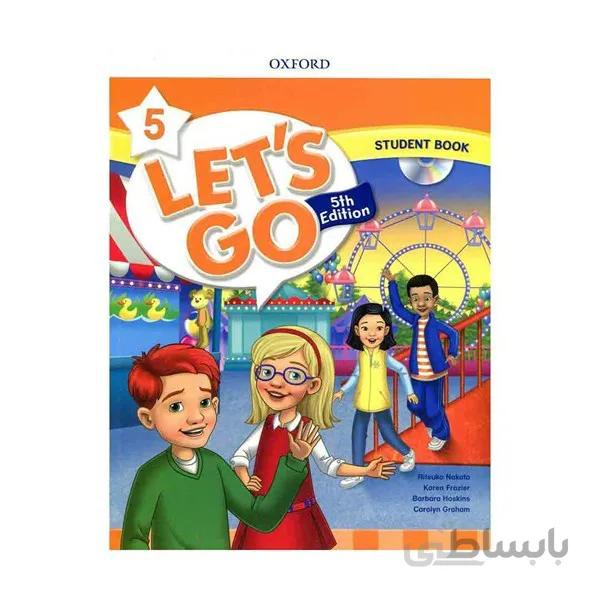 کتاب انگلیسی لتس گو 5 ویرایش پنجم Lets Go 5th 5 SB+WB+DVD