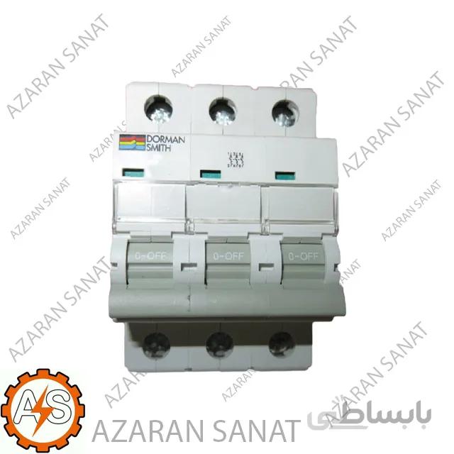 کلید مینیاتوری دورمن اسمیت – سه پل 32 آمپر تیپ C – مدل MS3PC32